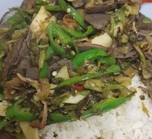 Snow菜 Duck Gizzard Rice Bowl