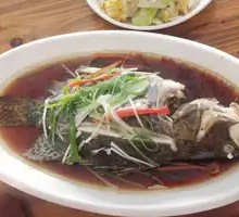 Steamed Sea Bass
