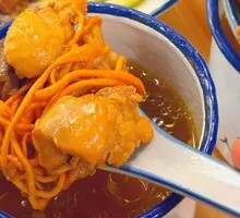 Bird's Nest Mushroom Chicken Soup