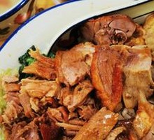 Pork Trotter with Roast Duck