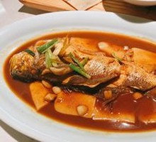 Yellow Croaker with Rice Cake