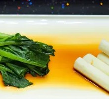Soy Sauce Royal Bok Choy with Chinese Yam