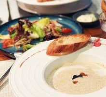 Truffle Cream Mushroom Soup