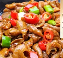 Spicy Pork Intestines Stir-fry
