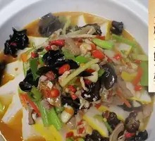 Fish Cake Three Delicacies Hot Pot