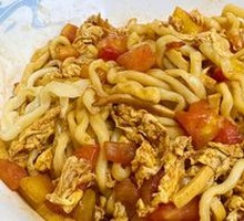 Tomato and Egg Noodle Mix