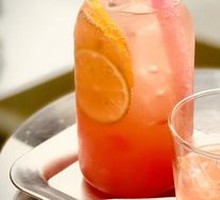 Lychee Strawberry Soda