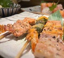 Perilla Chicken Skin Shrimp