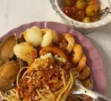 Tomato Beef Spaghetti