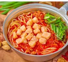 Spicy Pepper Shrimp Dumpling Rice Noodles