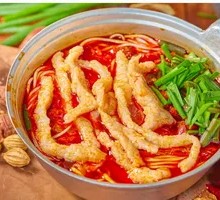 Pickled Pepper Pork Rice Noodles