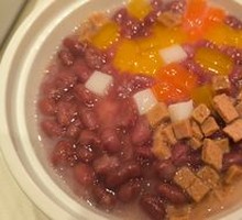 Red Bean Double-Layer Milk Pudding