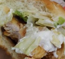 Spicy Chicken Leg Burger