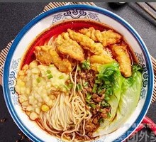 Pea and Pork Belly Rice Noodles