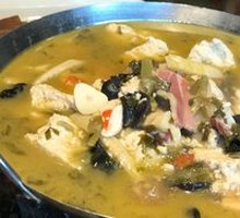 Pickled Mustard Greens and Tofu Stew