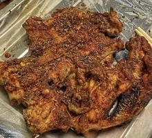 Charcoal-Grilled Chicken Frames