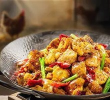 菜籽油爆炒鲜土鸡