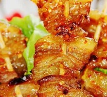 Charcoal-Grilled Pork Belly