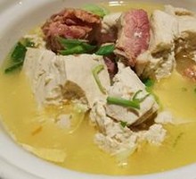 Salted Pork Spine Stone-Milled Tofu