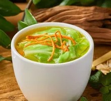 Chicken Soup with Baby Bok Choy