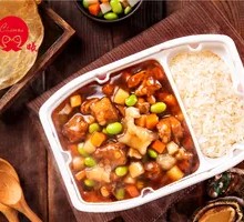 Joyful Gelatin Soft Bone Rice Bowl