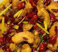 Dry-Fried Black Fish