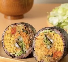 Light-Fat Corn Rice Balls