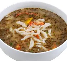 Bamboo Shoot and Pumpkin Dumpling Noodles