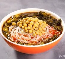 Sour Cabbage and Pea Noodle Soup