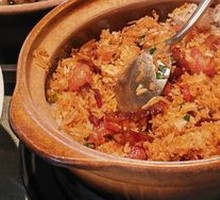 Cured Meat Clay Pot Rice
