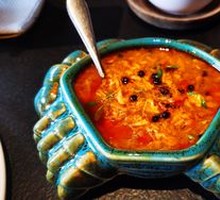 Stir-fried Crab Meat with Alkaline Rice