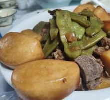 Spare Ribs and Green Beans Stew