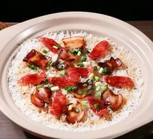 Cured Meat Clay Pot Rice
