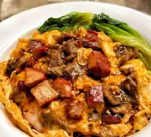 Beef Barbecue Egg Rice