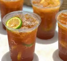 Hong Kong Hand-Hammered Iced Lemon Tea