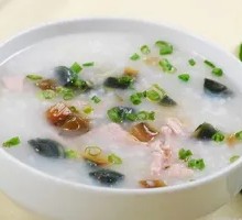 Century Egg and Pork Porridge