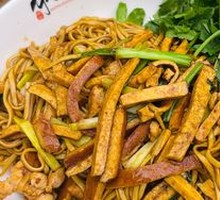 Fried Tofu and Pork Stir-fry