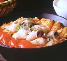 Gongju Tomato Bubble Fish Rice