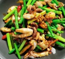Dry Pot Octopus
