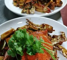 Spider Crab and Rice Noodle Hot Pot