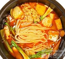 Fish Cake and Fish Ball Hot Pot Rice Noodles