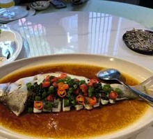 Steamed Qiantang White Fish with Green Sichuan Pepper