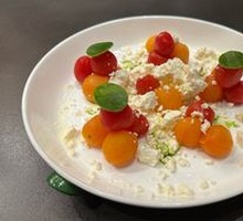 Cheese-stuffed Tomato