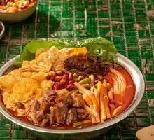Duck Blood and Snail Noodles