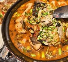 Earthen-Baked Bighead Carp from Qiandao Lake