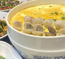 Steamed Egg with Clams