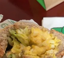 Teriyaki Egg Combo Sandwich