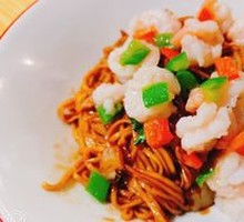 Shrimp Slab and Kidney Stir-fry