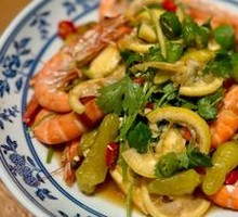 Soy Sauce Prawns