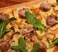 Truffle Sausage Pizza